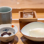 美味いもん屋 わ多なべ - 2024.12 ゼネラルレクラークのゼリー｜ジャージーアイスクリーム｜善哉（ぜんざい）｜温かい煎茶