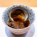 美味いもん屋 わ多なべ - 2024.12 桑名産蜆（しじみ）沖漬け（残り汁はお湯割りに）