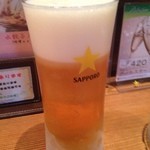 Dining　KATSURA - １９時までの早割りサービス、生ビール