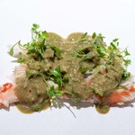 レストラン オオツ - 2024.12 加納ガニ腕肉 蟹味噌ソース