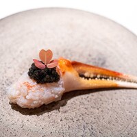レストラン オオツ - 2024.12 加納ガニ爪肉 霞ヶ浦キャヴィア