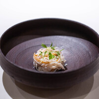 レストラン オオツ - 2024.12 金沢産加能ガニ解し身 フランス産シャントレル茸