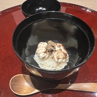 春吉くじら - 白子とトリュフの椀鮨