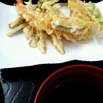 旬菜食 和菜和菜 - ランチの天ぷら