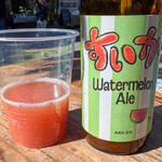 イン ザ ドア ブリューイング 六甲アイランド本店 - 瓶の下の方の果肉タップリ部分