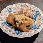 Ji-Cube - サンマと茄子の生姜ソースかけ