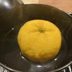 鎌倉 北じま - 柚子の蓋を開けると