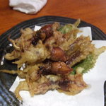 雑魚 - ホタルイカの天ぷら