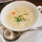 ビストロ アン ファミーユ - 野菜のチャウダー