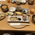 名月荘 - 朝食