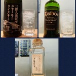 馳走 ひろ - ハイボール2種✨下はレアなウィスキー✨香りだけ嗅がせて戴きました՞⸝⸝ᵒ̴̶̷  ᵒ̴̶̷⸝⸝՞✨