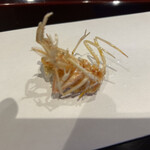 天ぷら たけうち - 車海老の足