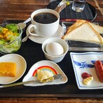 ANGE - モーニングセットＡ450円 ホットコーヒー