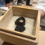 鮨 富かわ - スペシャリテのトリュフ