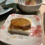 鮨 富かわ - あん肝パン