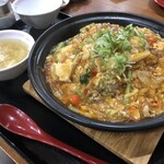 中国料理 福建楼 - 料理写真:サンラーあんかけ鉄板炒飯