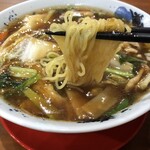 中国料理 福建楼 - あんかけラーメン麺