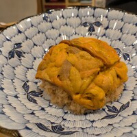 鮨いわもと - 生雲丹の醤油ジュレ掛け