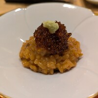 鮨いわもと - 生雲丹の醤油ジュレ掛け