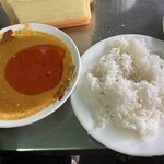 quán ăn cà ri Ja - thêm cơm(và nước cà ri miễn phí) おかわり