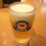 新福菜館 - 乗換えの上野駅で水分補給