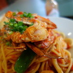 緑山 - さすが出汁蟹、案外身も美味しい。