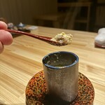 壱面 - ふぐと舞茸の茶碗蒸し