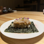 壱面 - ふぐとあん肝の手巻き寿司