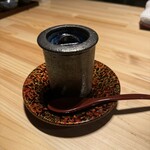 壱面 - ふぐと舞茸の茶碗蒸し