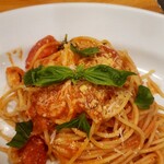 イタリアンおりべ - モッツァレラとトマトパスタ