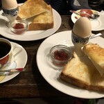 ライトショウカイ - 日曜日限定モーニングセット(700円)