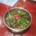 タンドールバル カマルプール - ラムミントカレー