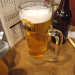 ホルモン青木 - 生BEER