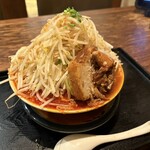 麺屋　大和 - 辛らぁめん（野菜増し)