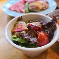 雪月花 彦根 - おまかせランチ・雪(生野菜サラダ)