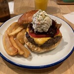オムノムノム　 - グレートスモーキープルドポークバーガー ¥1,480