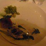 レストラン マノワ - 金目鯛にいろいろな山菜（2014.5）