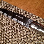 ファニエンテ - 2014.5.22(木)19時半 コース料理6000円+飲物代
      デザイン店舗にリーズナブルなコース料理、料理人との距離が近い、全てのバランス良し(*^-^*)