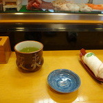 蝦夷寿司 - お茶