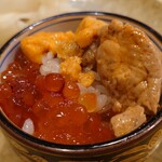 うを徳 - 鮟肝 イクラ ウニ