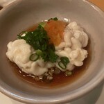 季節料理 よし野 - 白子ポン酢