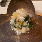 季節料理 よし野 - カニ菊花和え