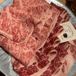 しゃぶしゃぶ すき焼き 食べ放題 和牛と豚 - 