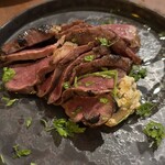 ナガヤ103 - 和牛ハツのたたき
