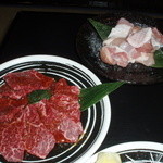 Shichirin Yakiniku Fukurokuju - ハラミと若鶏腿