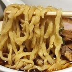 燎 - モチモチ手揉み平打ち麺