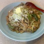 長崎ちゃんぽん・皿うどん 球磨 - 味噌バター太麺皿うどん　1.400円