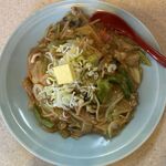 長崎ちゃんぽん・皿うどん 球磨 - 軟白葱がトッピング