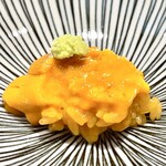 鮓樹 - この雲丹も本当に素晴らしかった　今すぐもう一度食べたいｗ