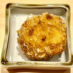鮓樹 - 蟹クリームコロッケ　あら揚げもんまでこんなに上手とは困った困ったｗ
